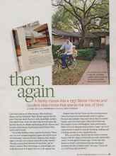 Better Homes & Gardens September 2010 Magazine Article: Then again
