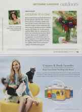 Better Homes & Gardens September 2010 Magazine Article: Meadow in a vase