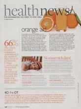 Better Homes & Gardens September 2010 Magazine Article: Orange aid