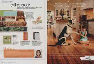 Better Homes & Gardens September 2010 Magazine Article: Page 20