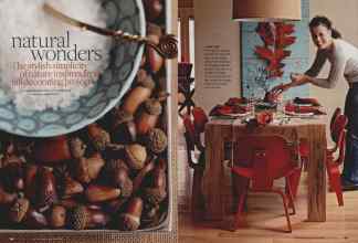Better Homes & Gardens September 2010 Magazine Article: Natural wonders