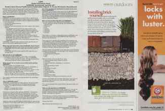 Better Homes & Gardens September 2010 Magazine Article: Page 134