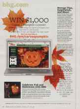 Better Homes & Gardens October 2010 Magazine Article: Text Us and Win $1,000!