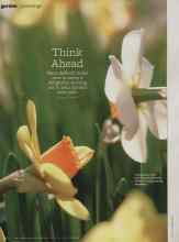 Better Homes & Gardens October 2010 Magazine Article: Think Ahead