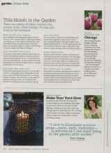 Better Homes & Gardens October 2010 Magazine Article: Chicago