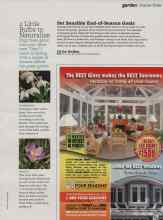 Better Homes & Gardens October 2010 Magazine Article: 2 Little Bulbs to Naturalize
