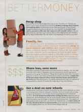 Better Homes & Gardens October 2010 Magazine Article: Swap shop