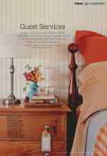 Better Homes & Gardens November 2010 Magazine Article: Guest Services