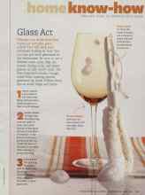 Better Homes & Gardens November 2010 Magazine Article: Glass Act