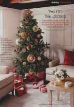 Better Homes & Gardens December 2010 Magazine Article: Warm Welcomes