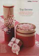 Better Homes & Gardens December 2010 Magazine Article: Top Secrets