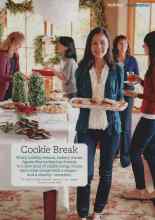 Better Homes & Gardens December 2010 Magazine Article: Cookie Break