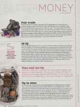 Better Homes & Gardens December 2010 Magazine Article: Fair trade