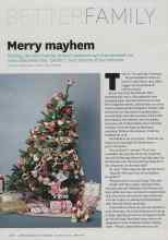 Better Homes & Gardens December 2010 Magazine Article: Merry mayhem