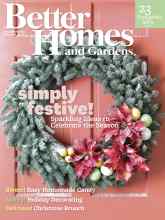 Better Homes & Gardens December 2010 Magazine Cover