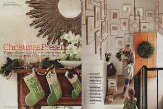 Better Homes & Gardens December 2010 Magazine Article: Christmas Present