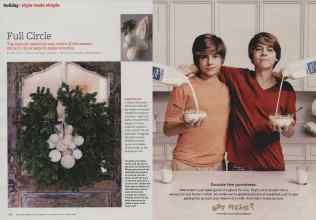 Better Homes & Gardens December 2010 Magazine Article: Page 138