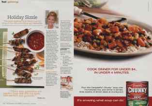 Better Homes & Gardens December 2010 Magazine Article: Page 212