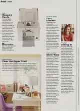 Better Homes & Gardens January 2011 Magazine Article: Memory Cards