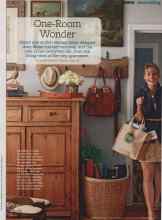 Better Homes & Gardens January 2011 Magazine Article: One-Room Wonder