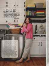 Better Homes & Gardens January 2011 Magazine Article: I Did It!