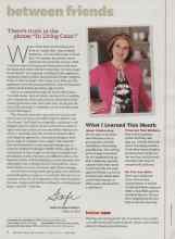 Better Homes & Gardens February 2011 Magazine Article: There's truth to the phrase 