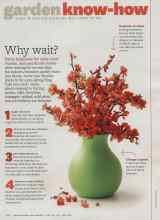 Better Homes & Gardens February 2011 Magazine Article: Why wait?