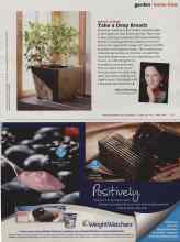 Better Homes & Gardens February 2011 Magazine Article: DEBRA'S GARDEN Take a Deep Breath