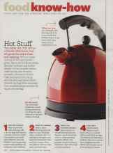 Better Homes & Gardens February 2011 Magazine Article: Hot Stuff