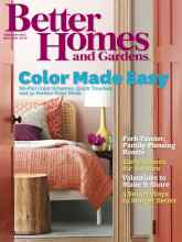 Better Homes & Gardens February 2011 Magazine Cover