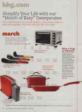 Better Homes & Gardens March 2011 Magazine Article: Simplify Your Life with our 