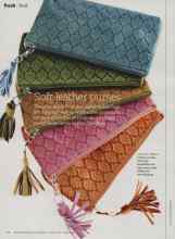 Better Homes & Gardens March 2011 Magazine Article: Soft leather purses