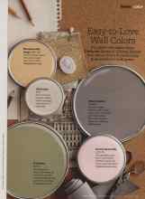 Better Homes & Gardens March 2011 Magazine Article: Easy-to-Love Wall Colors