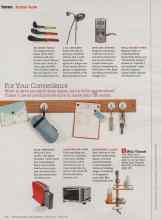 Better Homes & Gardens March 2011 Magazine Article: For Your Convenience