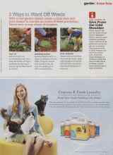 Better Homes & Gardens March 2011 Magazine Article: 3 Ways to Ward Off Weeds