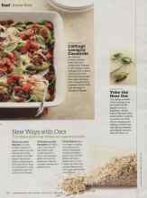 Better Homes & Gardens March 2011 Magazine Article: Cabbage Lasagna Casserole
