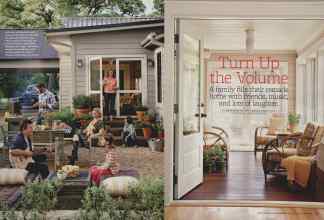 Better Homes & Gardens March 2011 Magazine Article: Turn Up the Volume