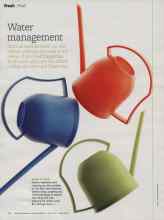 Better Homes & Gardens April 2011 Magazine Article: Water management