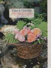 Better Homes & Gardens April 2011 Magazine Article: Take It Outside