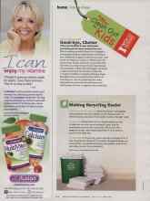 Better Homes & Gardens April 2011 Magazine Article: Making Recycling Easier
