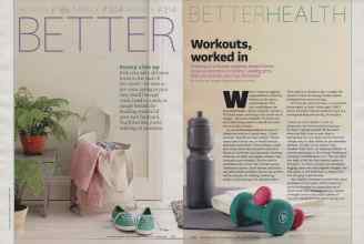 Better Homes & Gardens April 2011 Magazine Article: Page 185