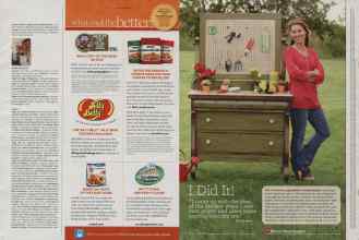 Better Homes & Gardens April 2011 Magazine Article: Page 217
