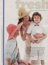 Better Homes & Gardens May 2011 Magazine Article: HATS ON