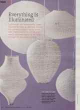 Better Homes & Gardens May 2011 Magazine Article: Everything Is Illuminated