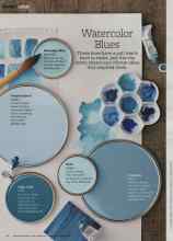Better Homes & Gardens May 2011 Magazine Article: Watercolor Blues