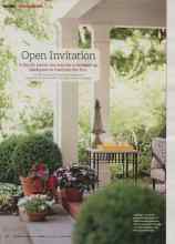 Better Homes & Gardens May 2011 Magazine Article: Open Invitation