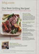Better Homes & Gardens June 2011 Magazine Article: Our Best Grilling Recipes!