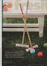 Better Homes & Gardens June 2011 Magazine Article: WICKET FUN