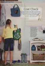 Better Homes & Gardens June 2011 Magazine Article: Coat Check