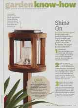 Better Homes & Gardens June 2011 Magazine Article: Shine On